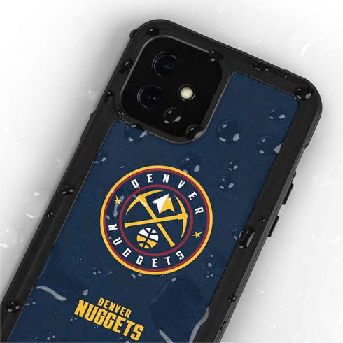 NBA Denver Nuggets Distressed iPhone 12 Mini Waterproof Case