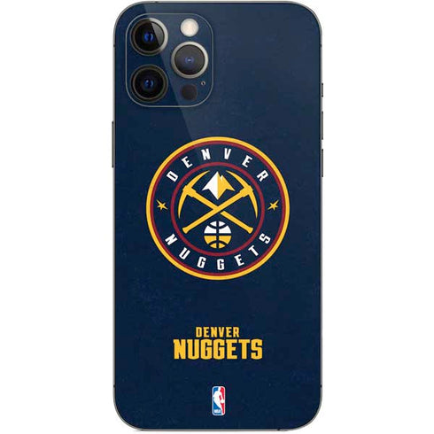 NBA Denver Nuggets Distressed iPhone 12 Pro Max Skin
