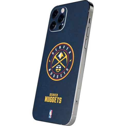 NBA Denver Nuggets Distressed iPhone 12 Pro Max Skin