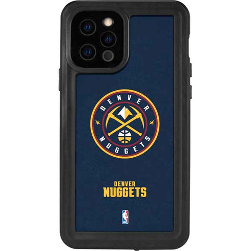 NBA Denver Nuggets Distressed iPhone 12 Pro Waterproof Case