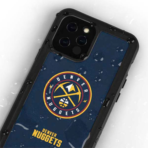 NBA Denver Nuggets Distressed iPhone 12 Pro Waterproof Case