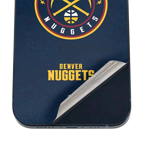 NBA Denver Nuggets Distressed iPhone 12 Skin