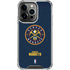 NBA Denver Nuggets Distressed iPhone 13 Pro Clear Case