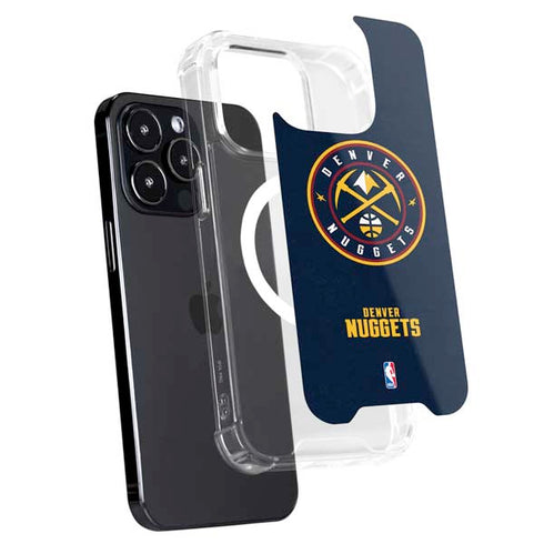 NBA Denver Nuggets Distressed iPhone 13 Pro MagSafe Case