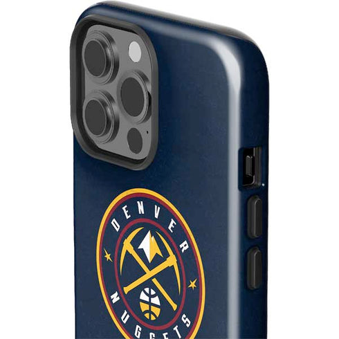 NBA Denver Nuggets Distressed iPhone 13 Pro Max Impact Case