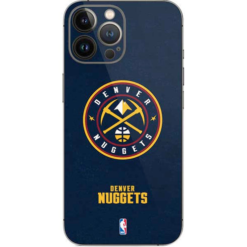 NBA Denver Nuggets Distressed iPhone 13 Pro Max Skin