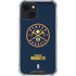 NBA Denver Nuggets Distressed iPhone 14 Clear Case