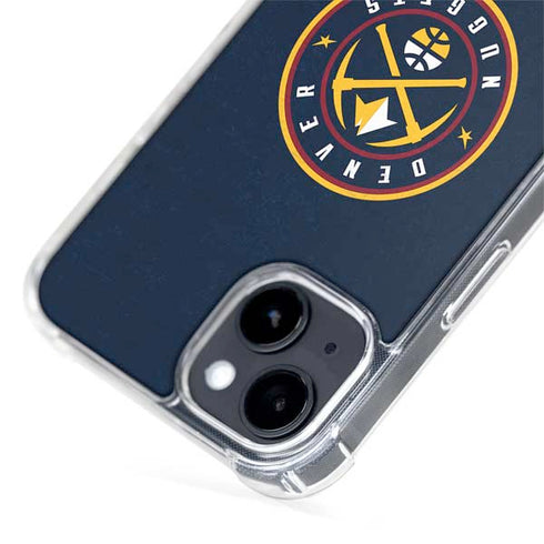 NBA Denver Nuggets Distressed iPhone 15 MagSafe Case
