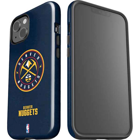 NBA Denver Nuggets Distressed iPhone 15 Impact Case