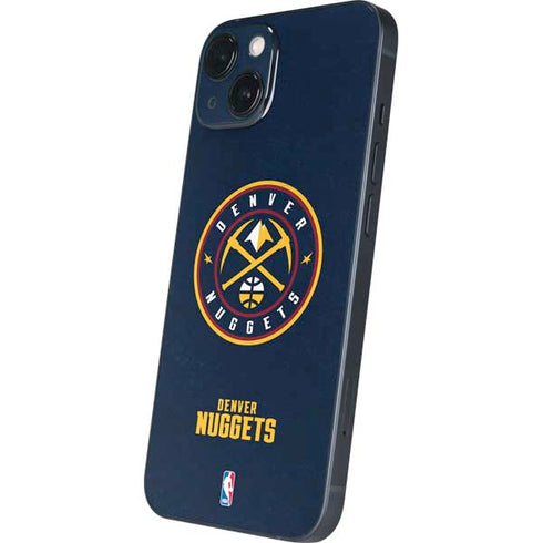 NBA Denver Nuggets Distressed iPhone 15 Plus Skin