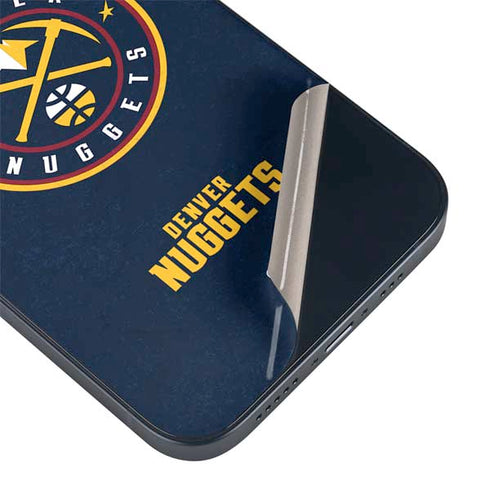 NBA Denver Nuggets Distressed iPhone 14 Plus Skin