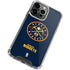 NBA Denver Nuggets Distressed iPhone 14 Pro Clear Case