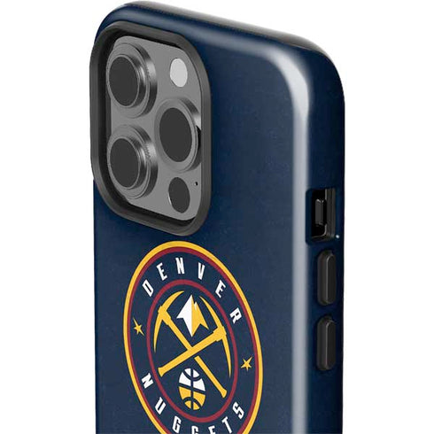 NBA Denver Nuggets Distressed iPhone 15 Pro Impact Case