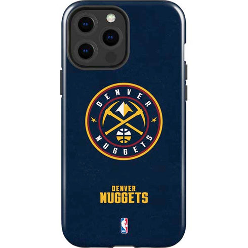 NBA Denver Nuggets Distressed iPhone 15 Pro Max Impact Case