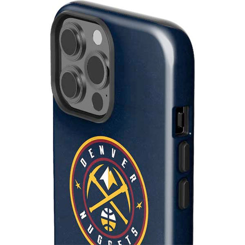 NBA Denver Nuggets Distressed iPhone 15 Pro Max Impact Case