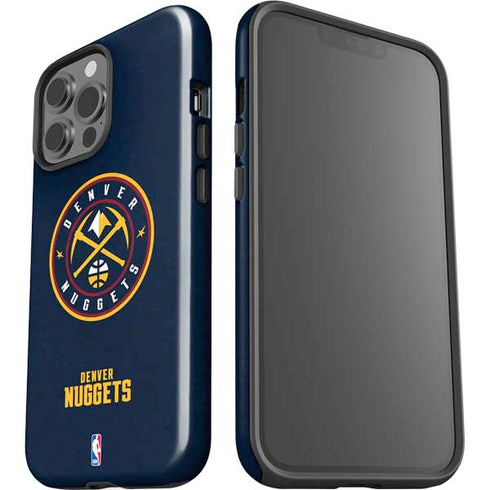 NBA Denver Nuggets Distressed iPhone 15 Pro Max Impact Case