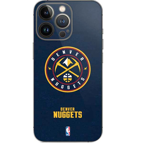 NBA Denver Nuggets Distressed iPhone 14 Pro Skin
