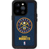 NBA Denver Nuggets Distressed iPhone 15 Pro Waterproof Case