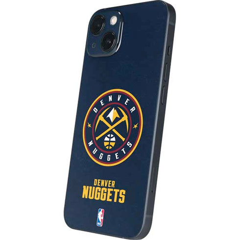 NBA Denver Nuggets Distressed iPhone 15 Skin