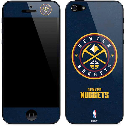 NBA Denver Nuggets Distressed iPhone 5/5s/5SE Skin