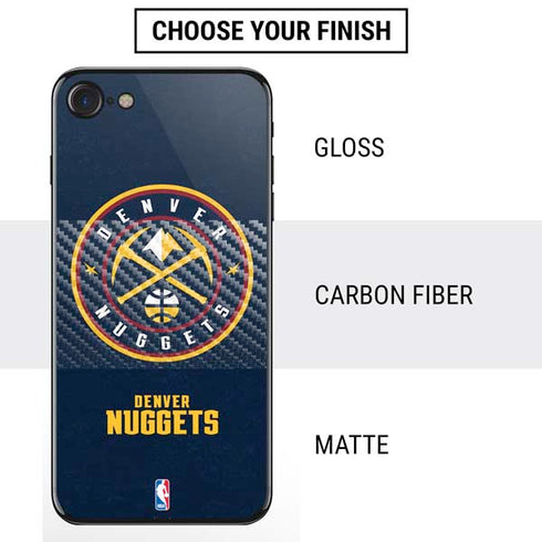 NBA Denver Nuggets Distressed iPhone SE (2nd & 3rd Gen) Skin