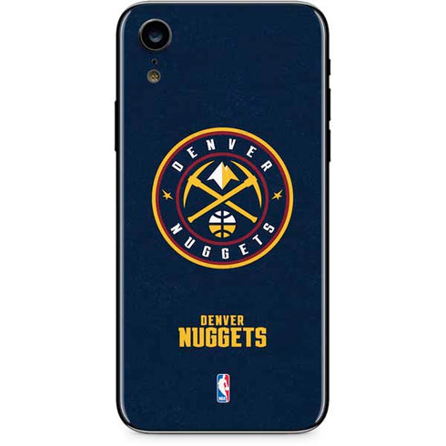 NBA Denver Nuggets Distressed iPhone XR Skin