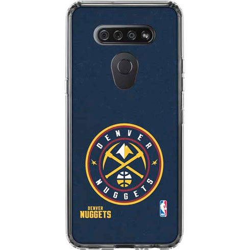 NBA Denver Nuggets Distressed LG K51/Q51 Clear Case