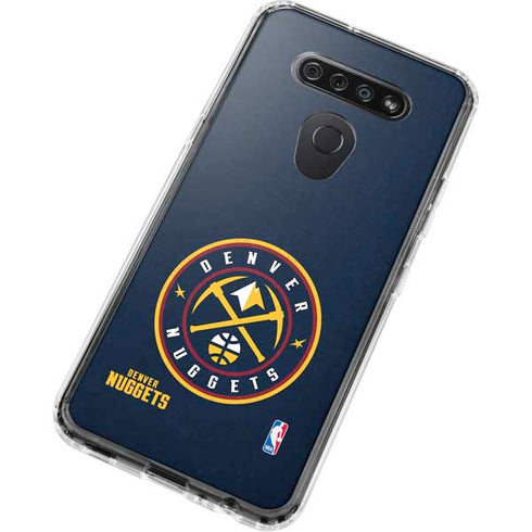 NBA Denver Nuggets Distressed LG K51/Q51 Clear Case