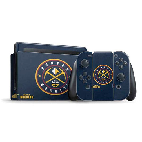 NBA Denver Nuggets Distressed Nintendo Switch Bundle Skin