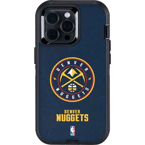 NBA Denver Nuggets Distressed Otterbox Defender iPhone Skin