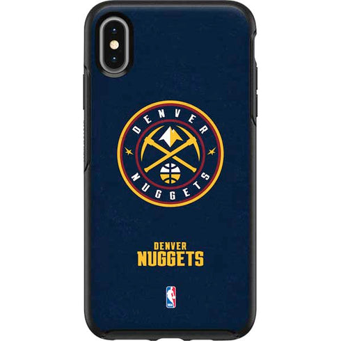 NBA Denver Nuggets Distressed Otterbox Symmetry iPhone Skin