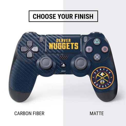 NBA Denver Nuggets Distressed PS4 Controller Skin