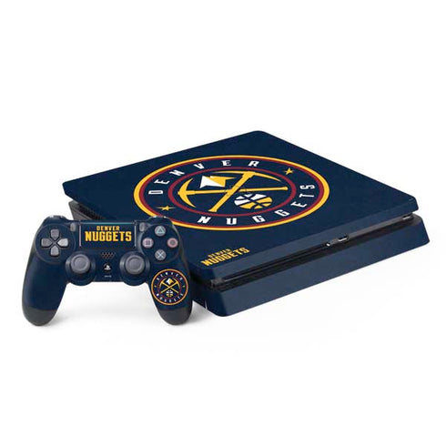 NBA Denver Nuggets Distressed PS4 Slim Bundle Skin