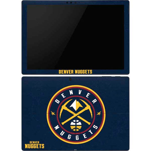 NBA Denver Nuggets Distressed Surface Pro 6 Skin