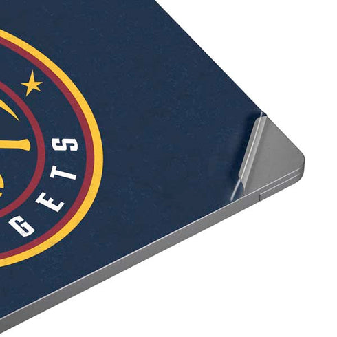 NBA Denver Nuggets Distressed Universal Laptop 12in (9.8 x 6.8in) Skin