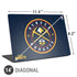 NBA Denver Nuggets Distressed Universal Laptop 14in (11.4 x 8.2in) Skin