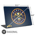 NBA Denver Nuggets Distressed Universal Laptop 15in (12.2 x 8.8in) Skin