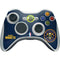 NBA Denver Nuggets Distressed Xbox 360 Wireless Controller Skin