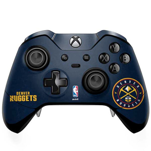 NBA Denver Nuggets Distressed Xbox One Elite Controller Skin
