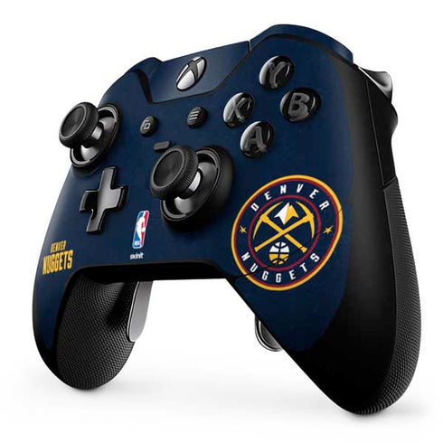 NBA Denver Nuggets Distressed Xbox One Elite Controller Skin