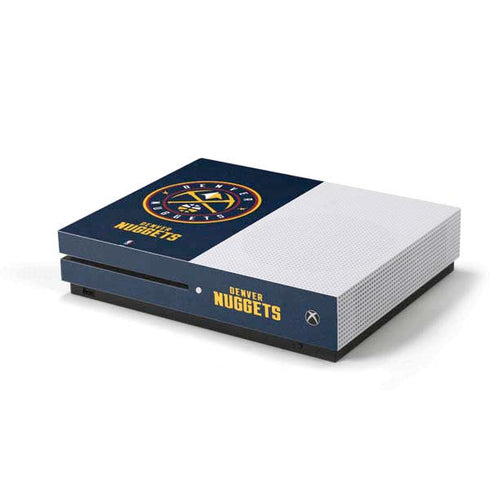 NBA Denver Nuggets Distressed Xbox One S Console Skin
