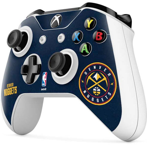 NBA Denver Nuggets Distressed Xbox One S Controller Skin