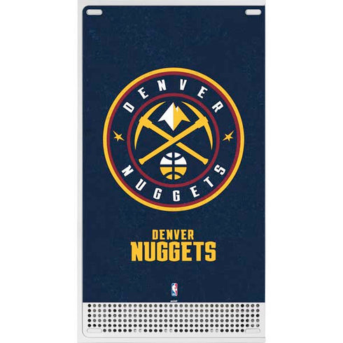 NBA Denver Nuggets Distressed Xbox Series S Console Skin