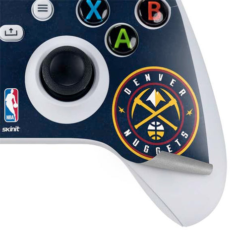 NBA Denver Nuggets Distressed Xbox Series S Controller Skin