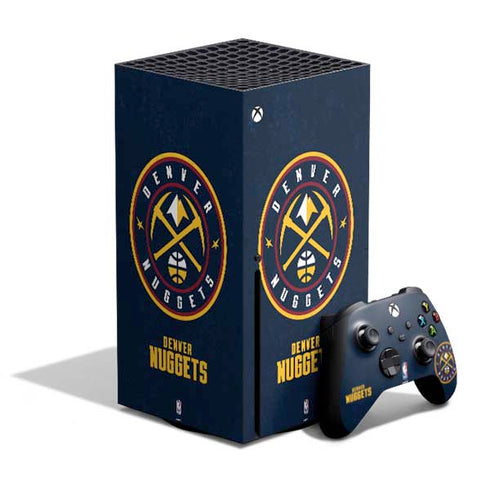 NBA Denver Nuggets Distressed Xbox Series X Bundle Skin