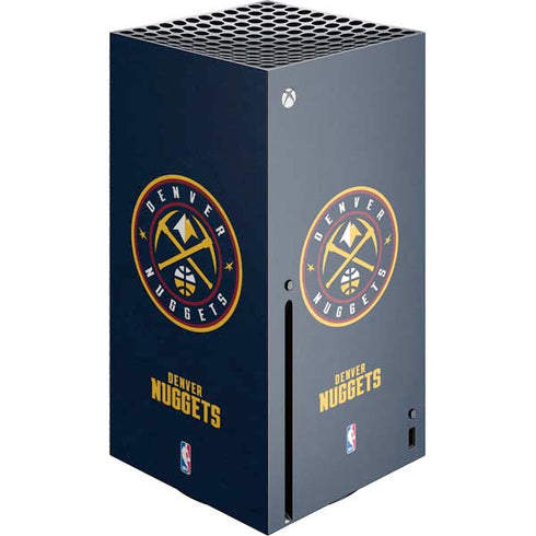 NBA Denver Nuggets Distressed Xbox Series X Console Skin