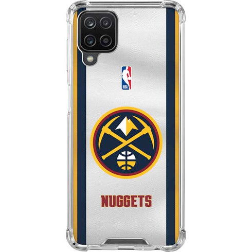 NBA Denver Nuggets Galaxy A12 Clear Case