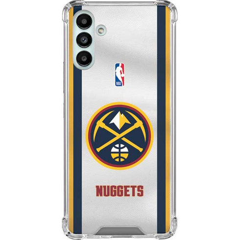 NBA Denver Nuggets Galaxy A13 5G Clear Case