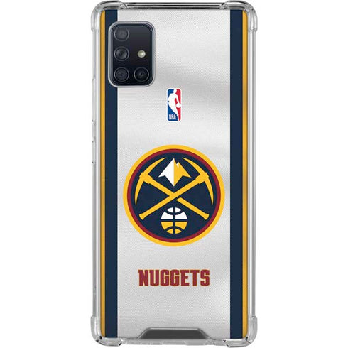 NBA Denver Nuggets Galaxy A51 5G Clear Case