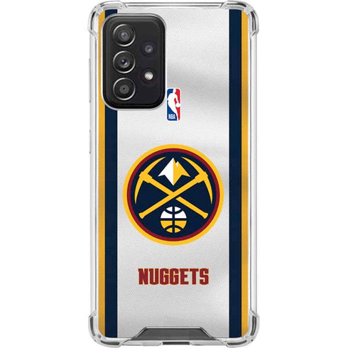 NBA Denver Nuggets Galaxy A52 5G Clear Case